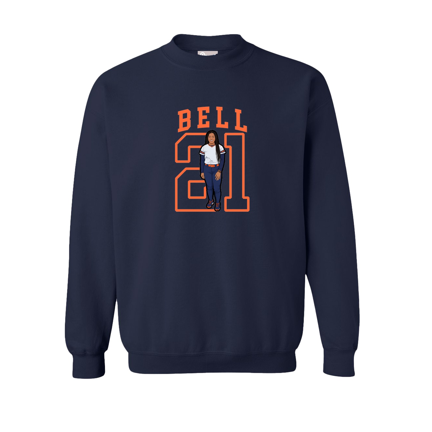 Fleece Crew — Shirsey in Navy