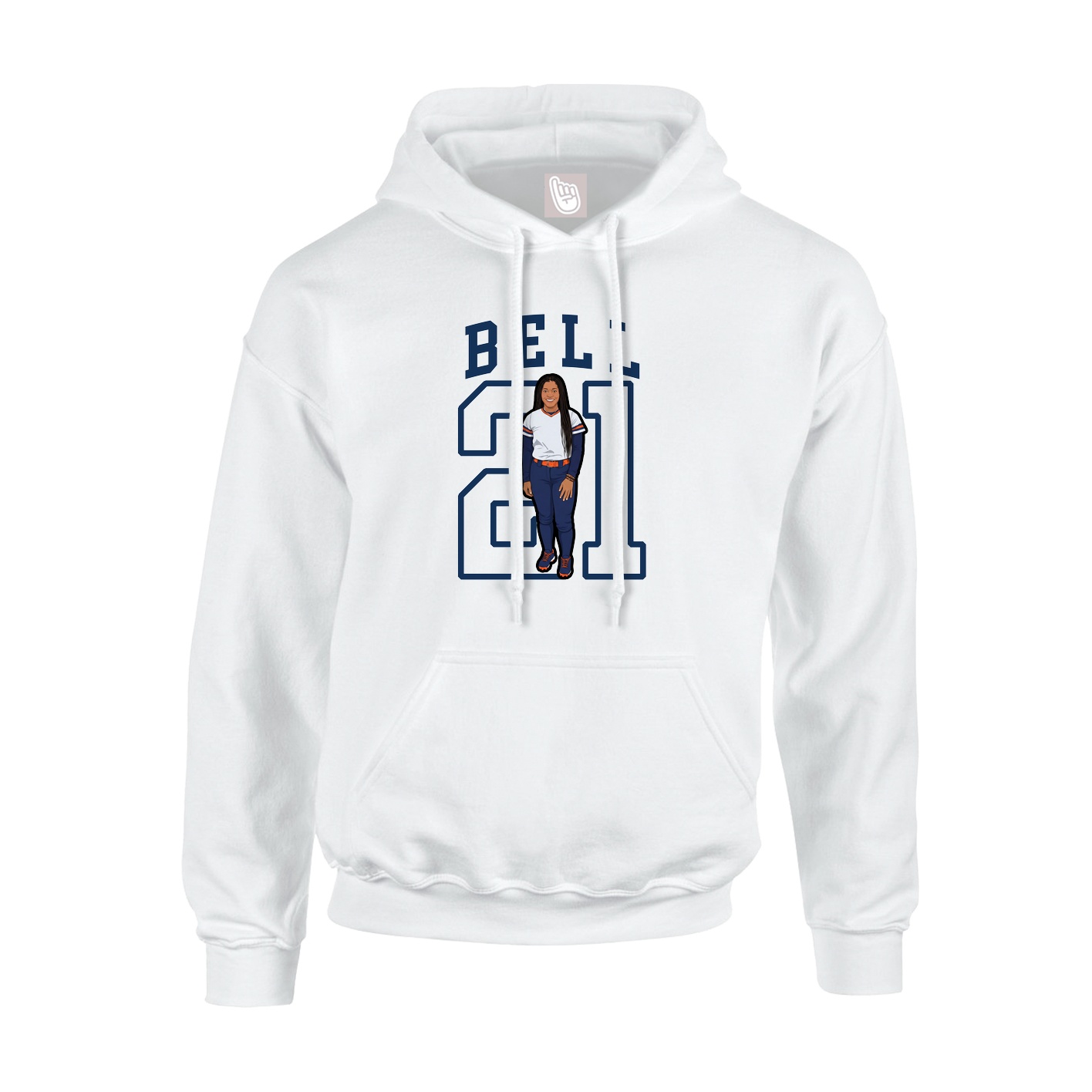 Youth Hoodie — Shirsey in White