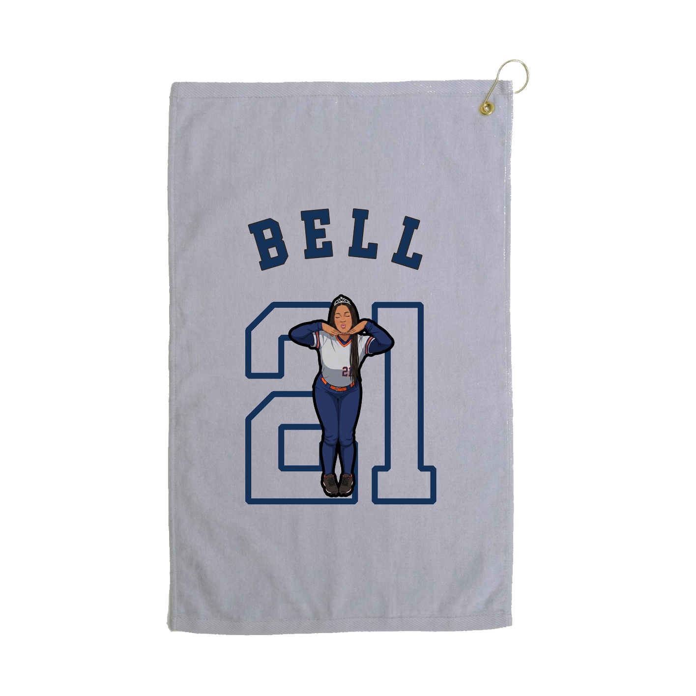 Golf Towel — Shirsey Arch in Grey