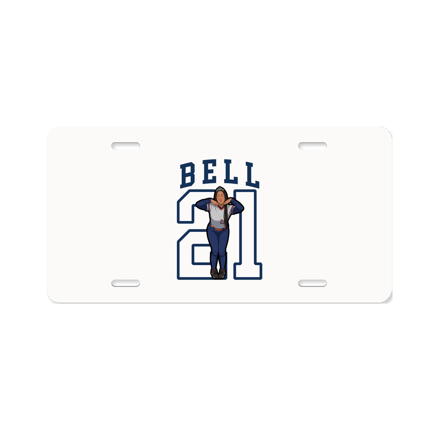 Aluminum License Plate