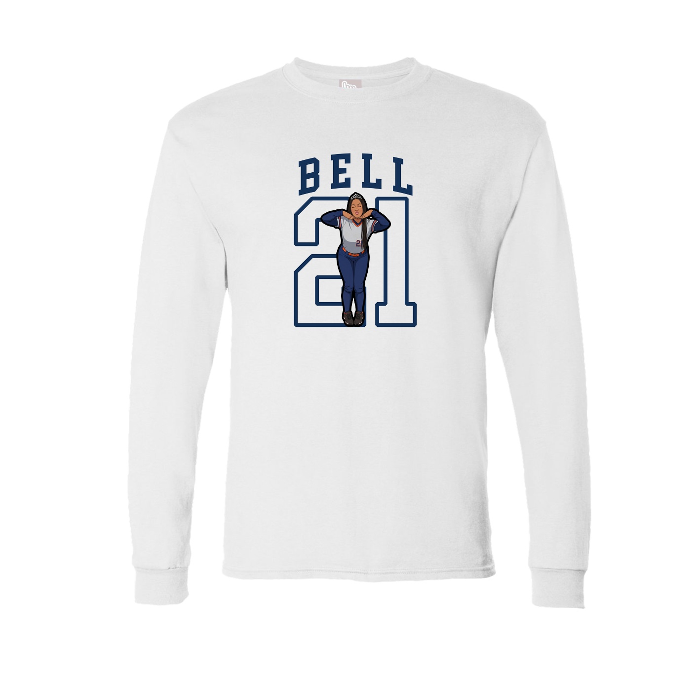 Long Sleeve Tee — Shirsey in White