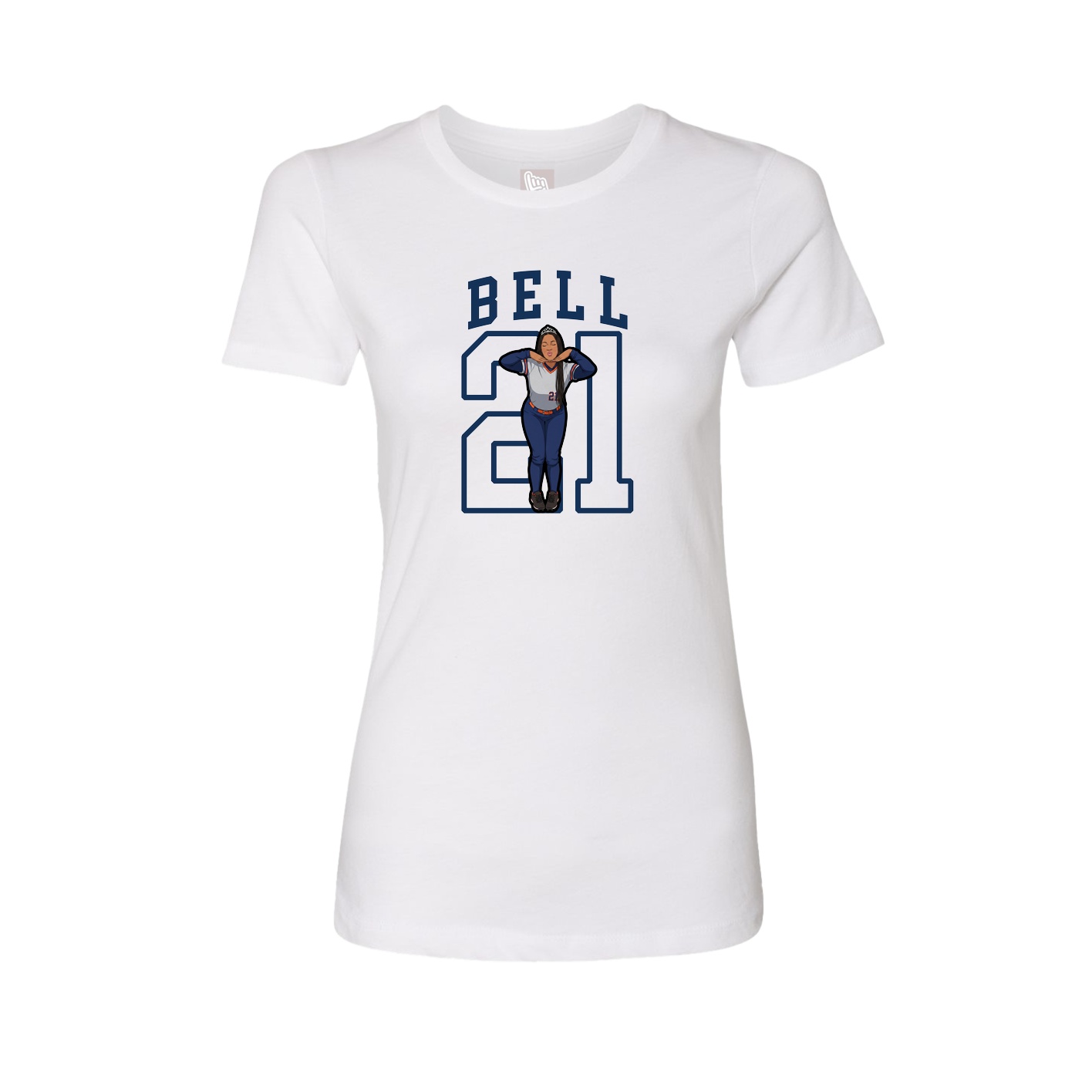 Fitted Women's Tee — Shirsey in White
