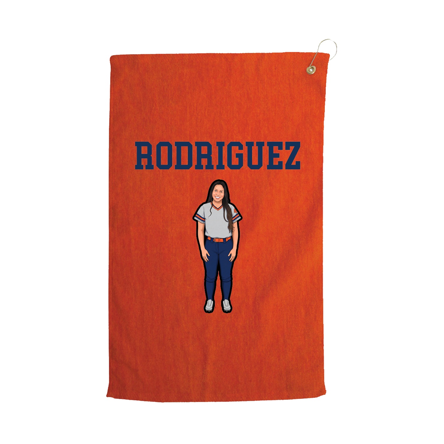 Golf Towel — Shirsey in Orange