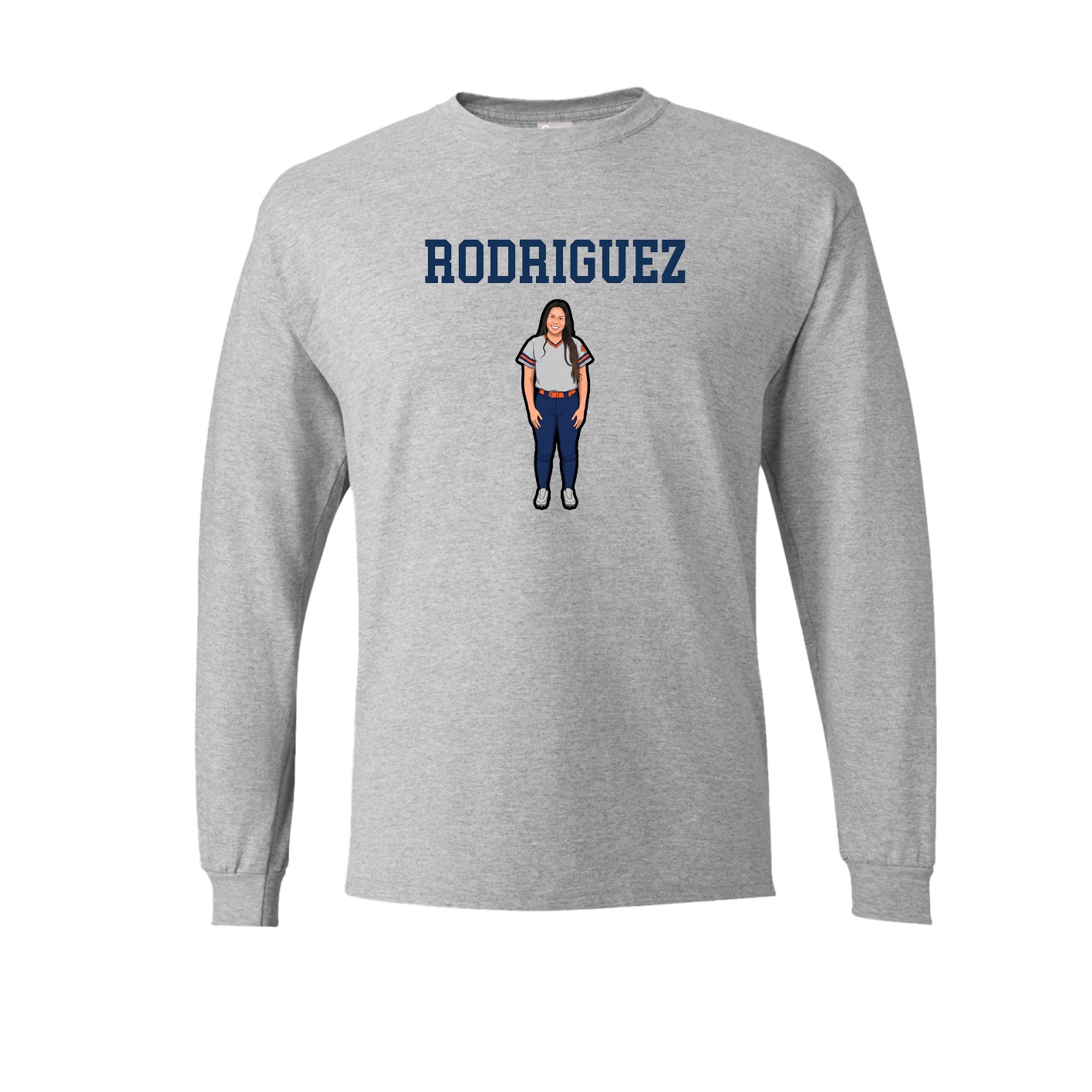 Long Sleeve Tee — Shirsey in Grey