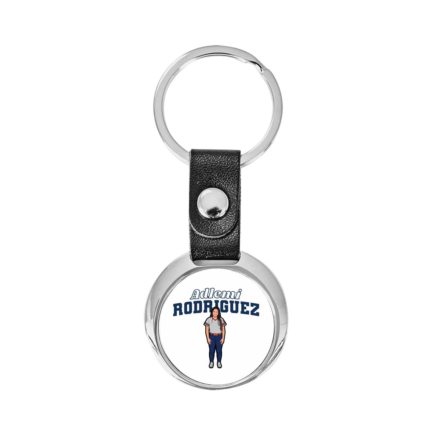 Key Chain — Name Arch in Classic