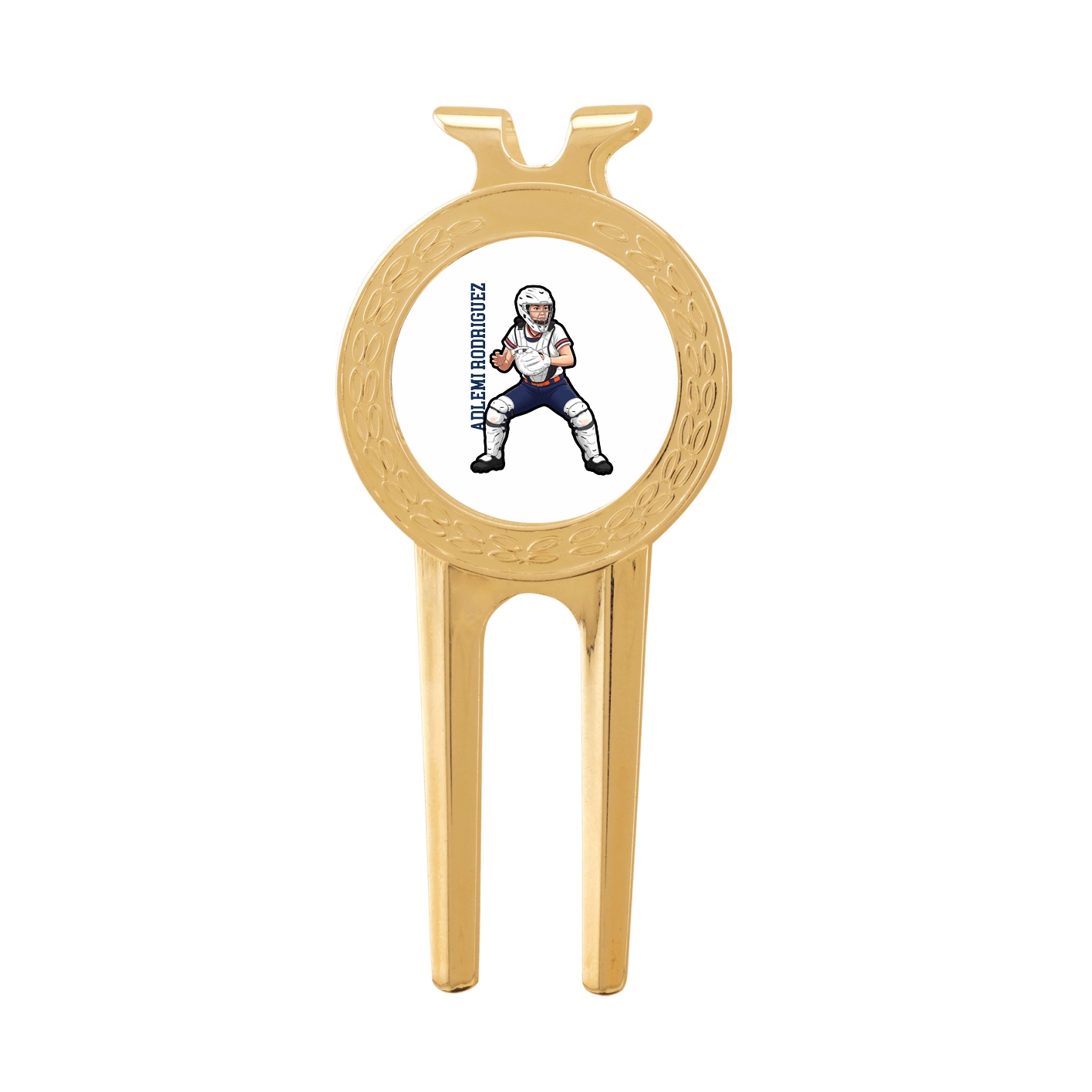 Divot Tool with Ball Marker — Name Vertical in Classic