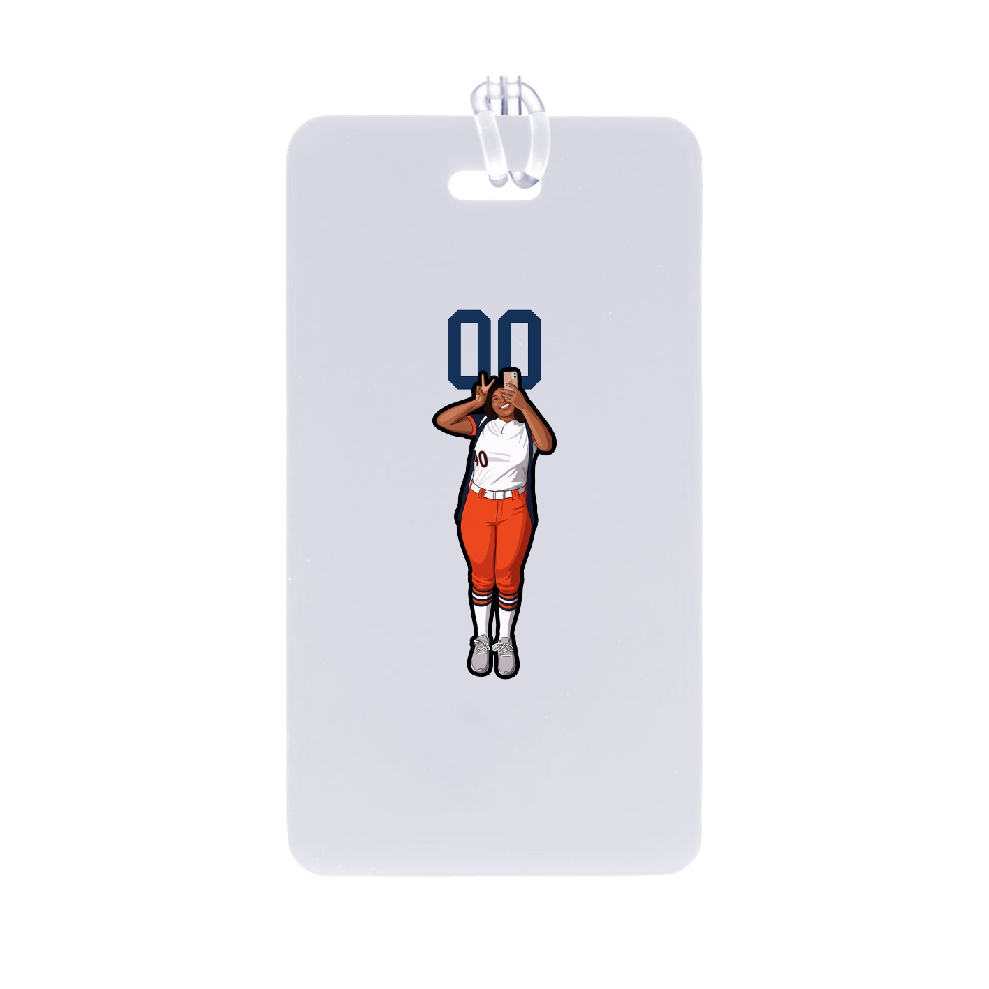 Bag Tag — Number Top in Classic