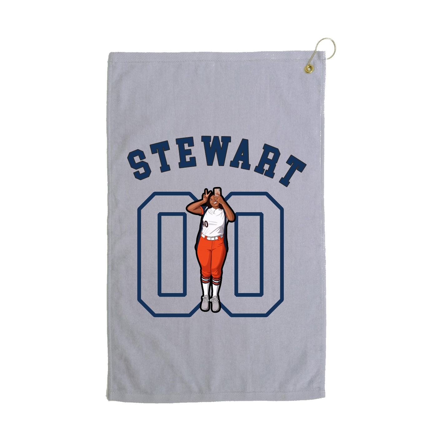 Golf Towel — Shirsey Arch in Grey