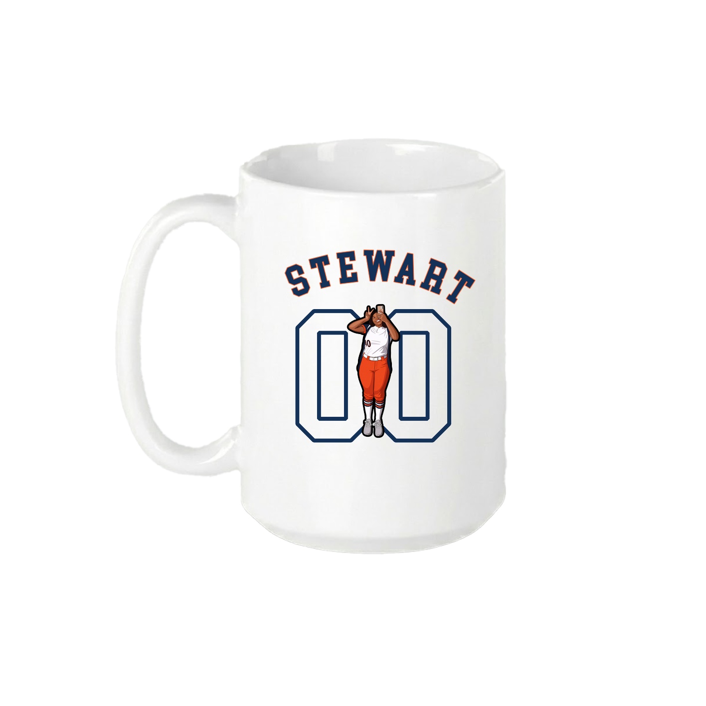 15oz Coffee Mug — Shirsey Arch in White