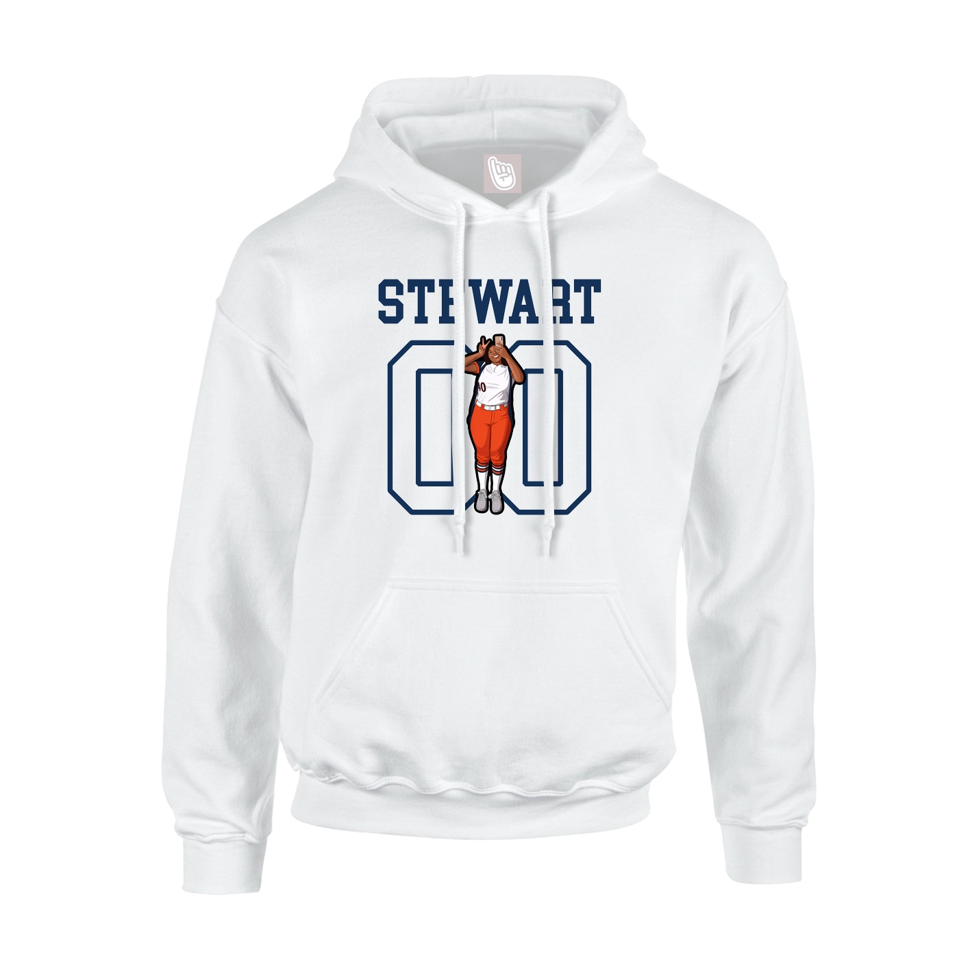 Youth Hoodie — Shirsey in White