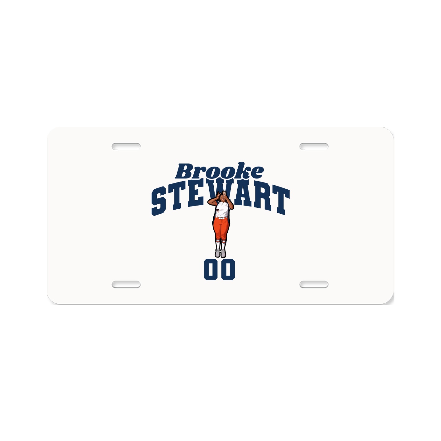 License Plate — Signature Arch in Classic