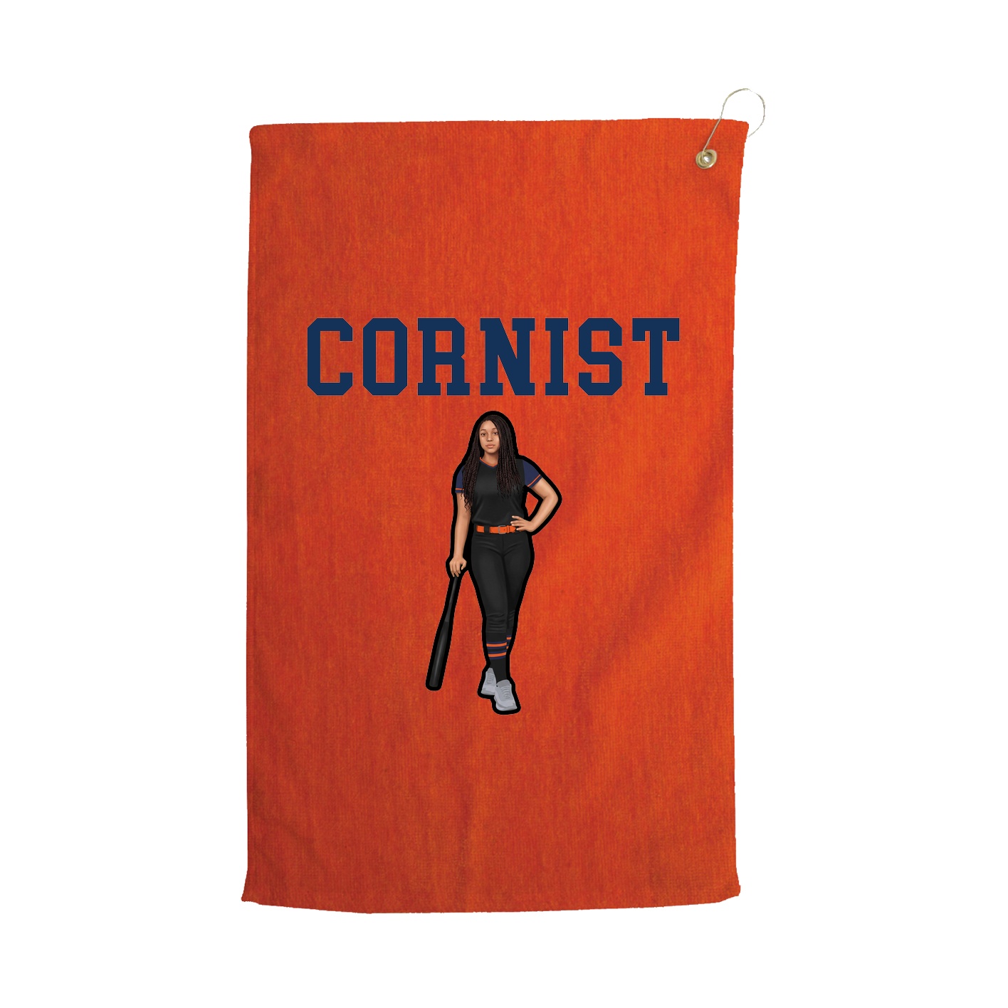 Golf Towel — Shirsey in Orange