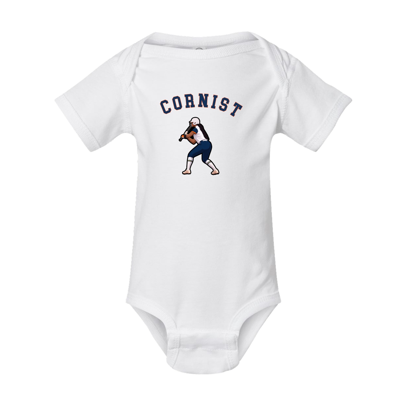Baby Onesie — Shirsey Arch in White