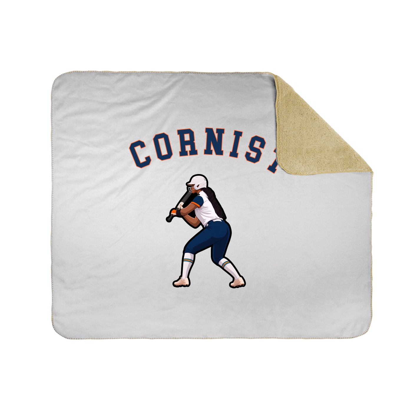 Throw Blanket — Shirsey Arch in White