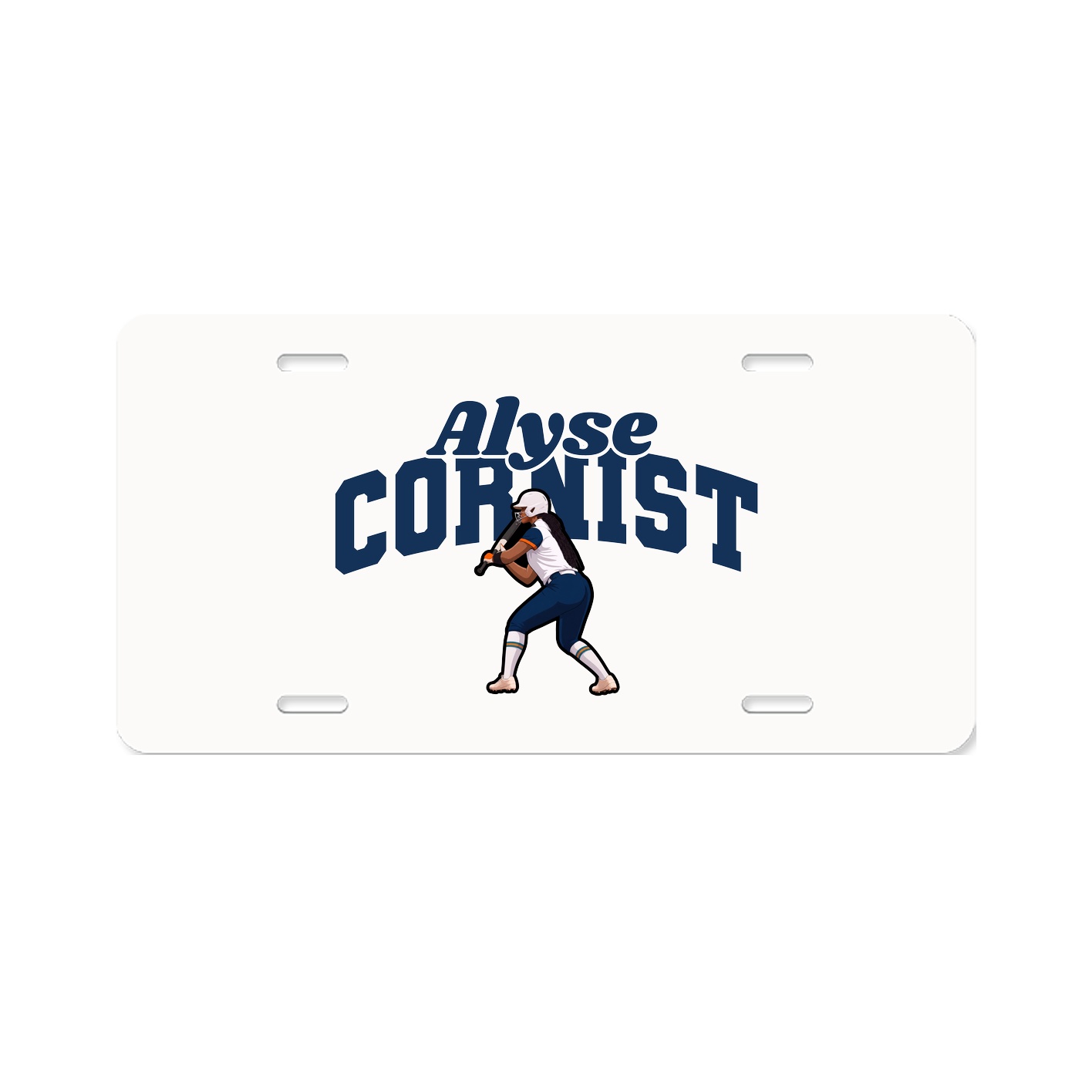 License Plate — Signature Arch in Classic