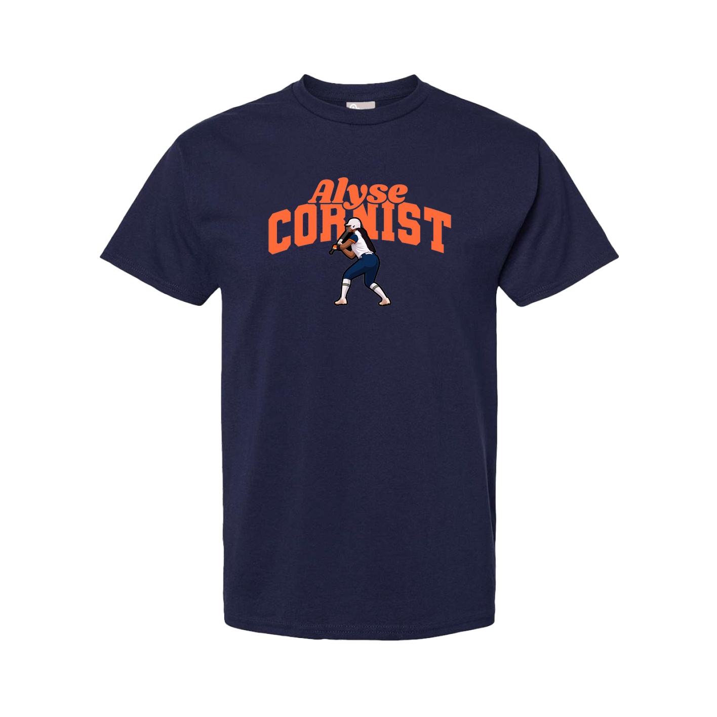 Youth Tee — Signature Arch in Navy