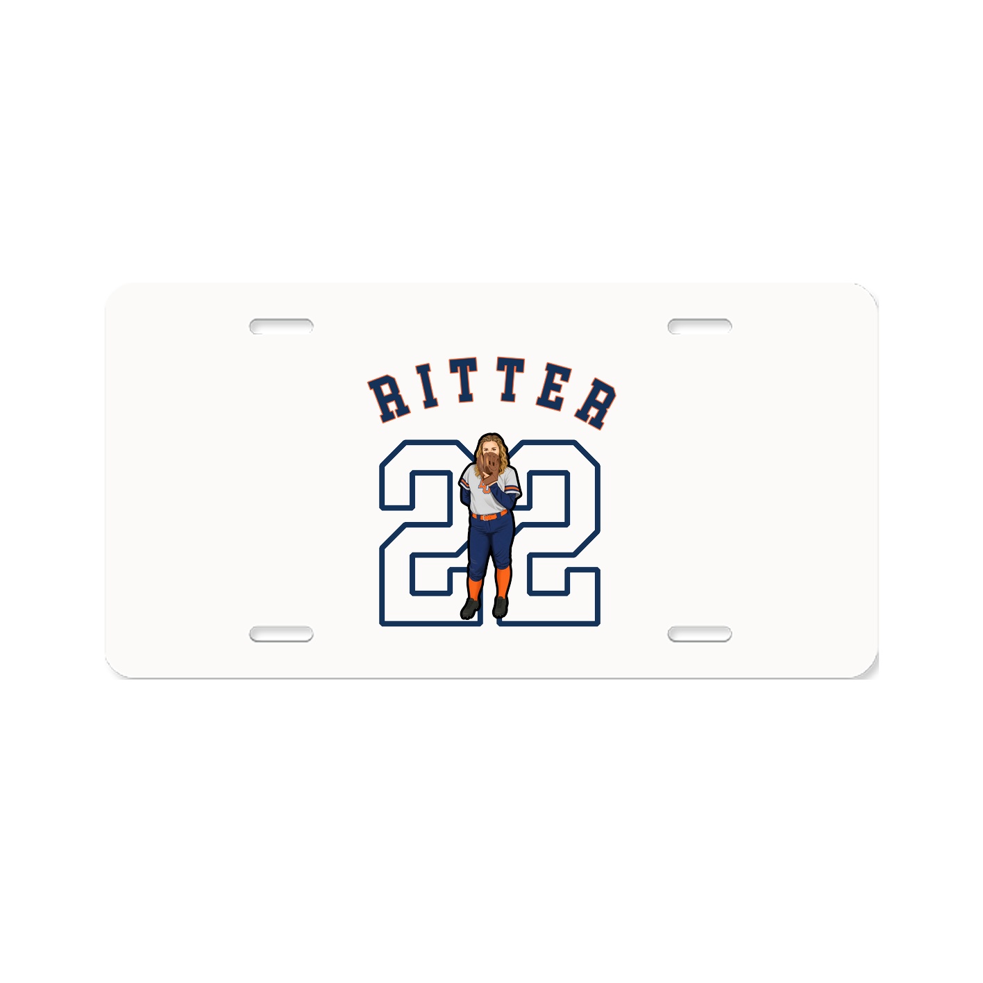 License Plate — Shirsey Arch in Classic