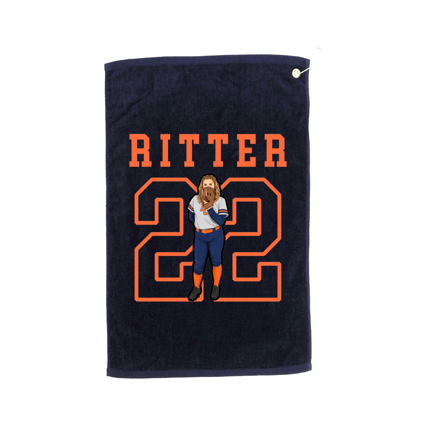 Golf Towel — Shirsey in Navy