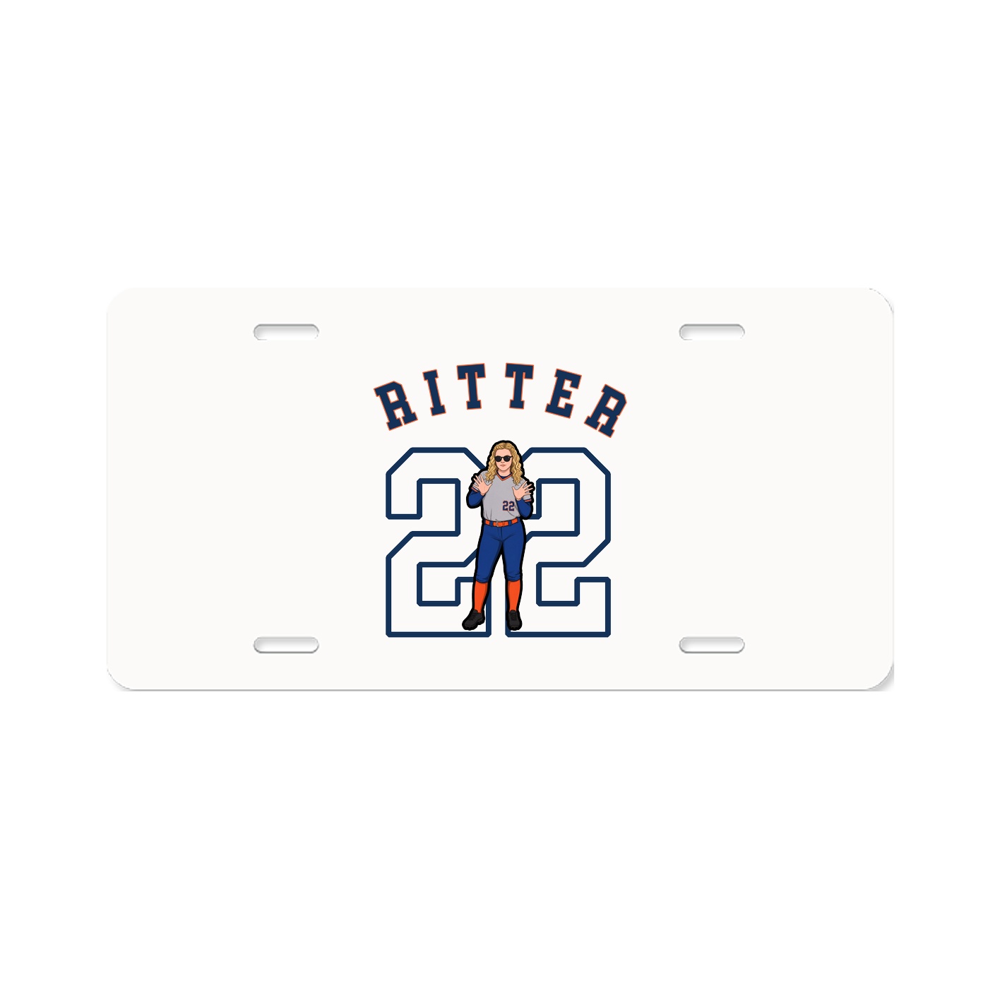 License Plate — Shirsey Arch in Classic