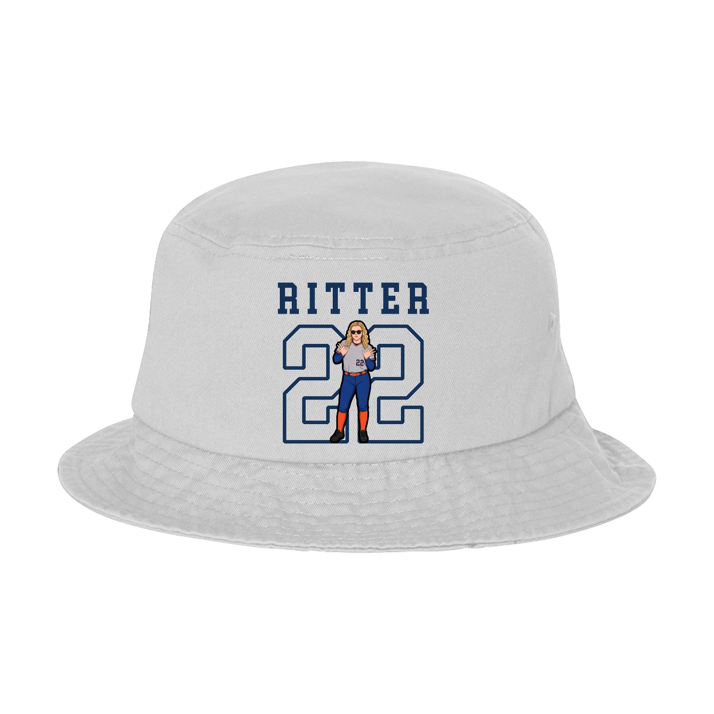 Bucket Cap — Shirsey in White