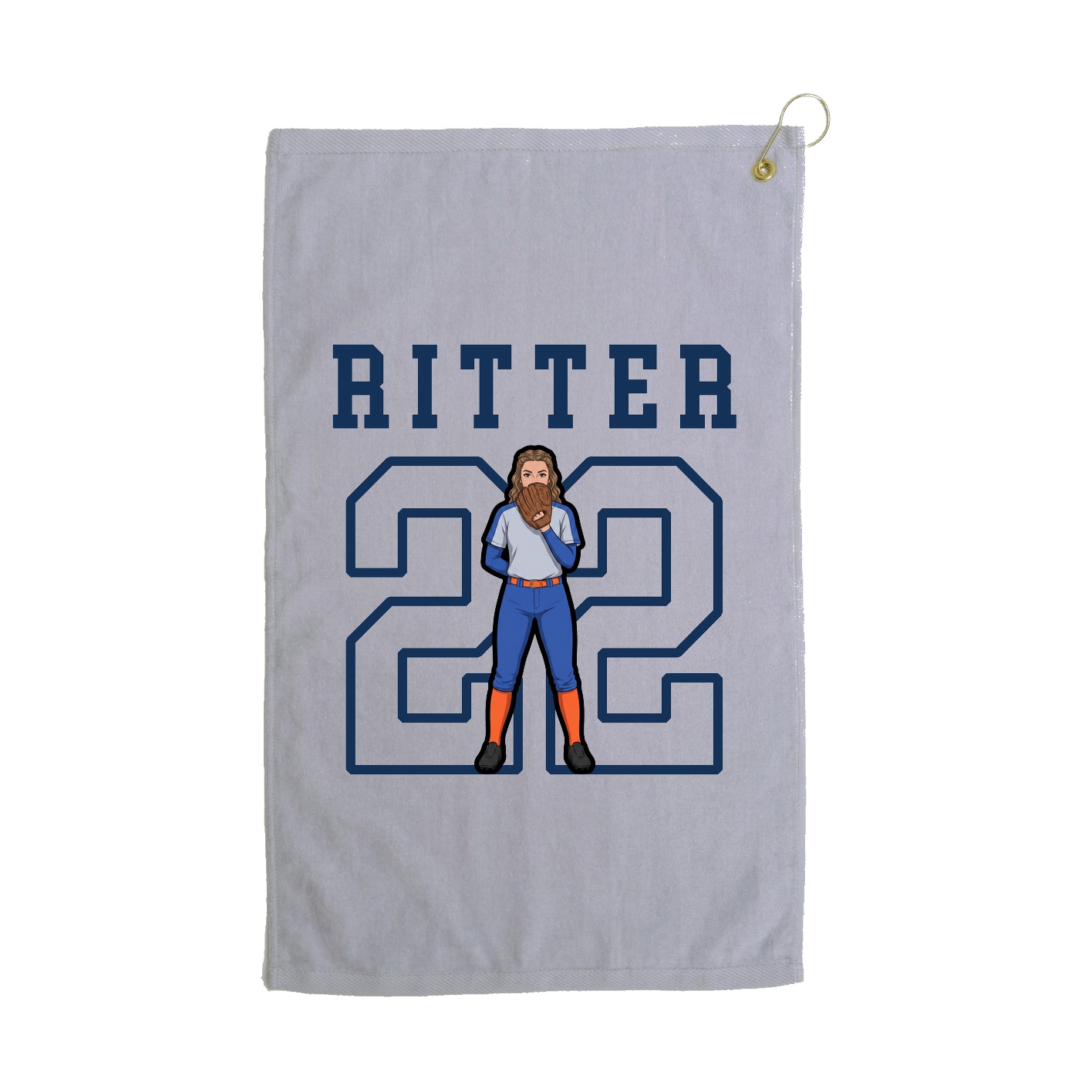 Golf Towel — Shirsey in Grey