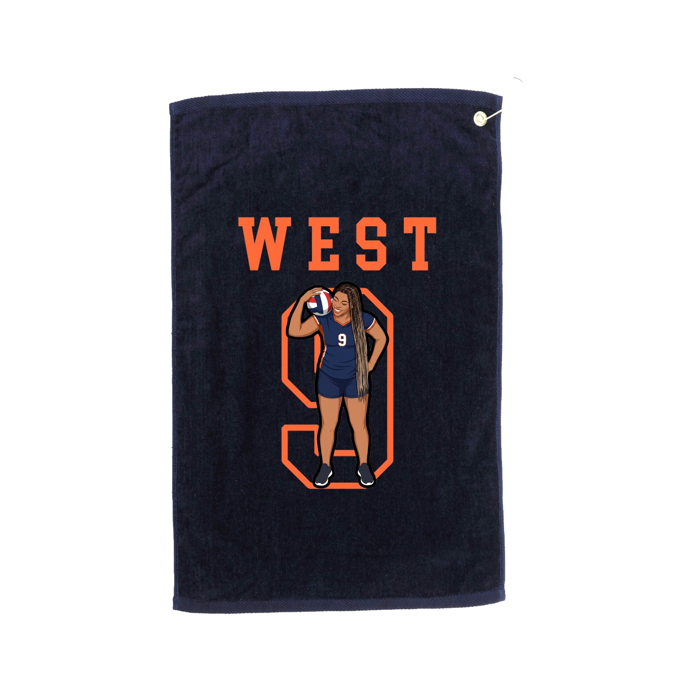 Golf Towel — Shirsey in Navy