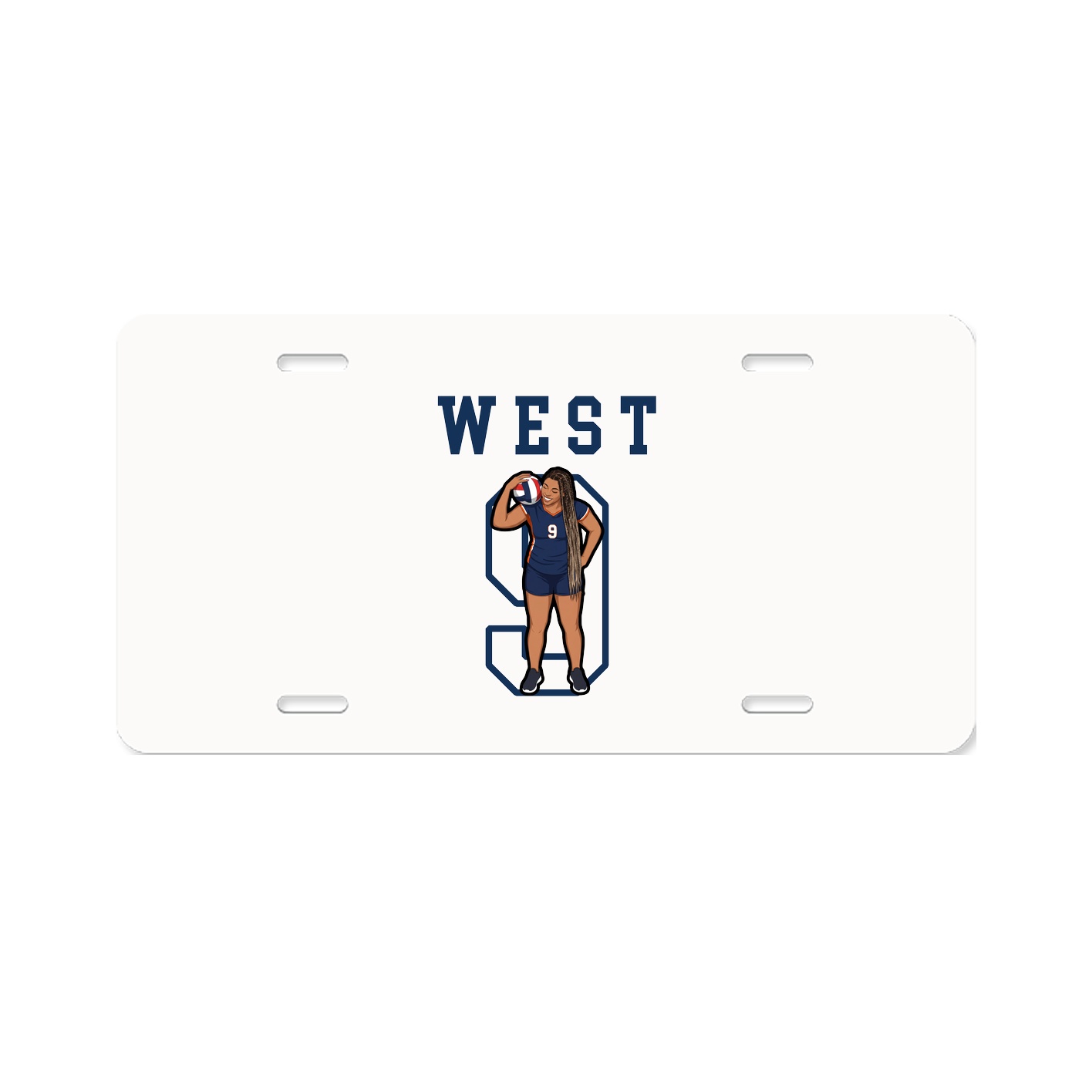 License Plate — Shirsey in Classic