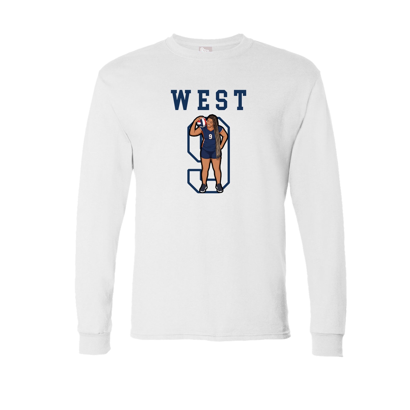 Long Sleeve Tee — Shirsey in White