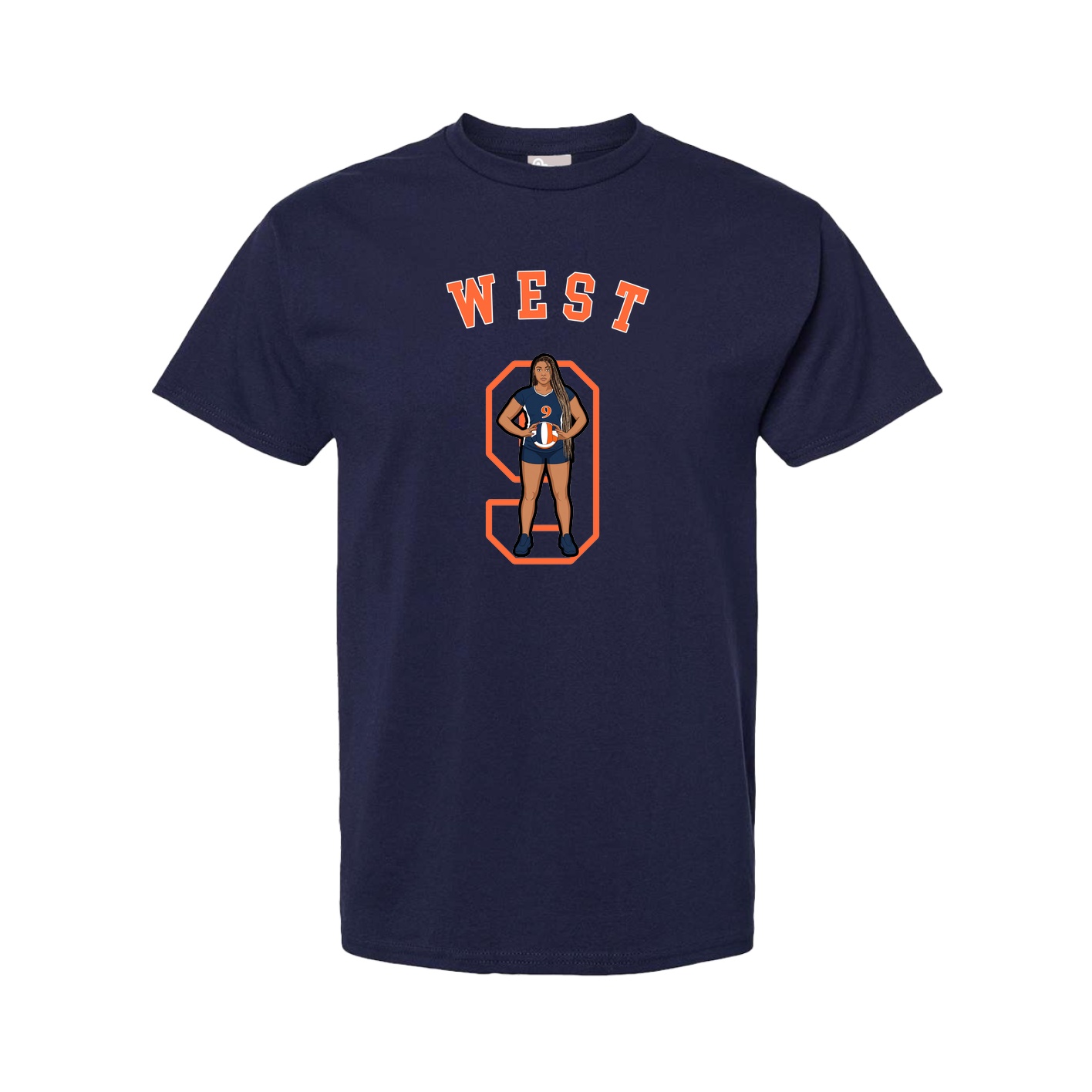 Tee — Shirsey Arch in Navy