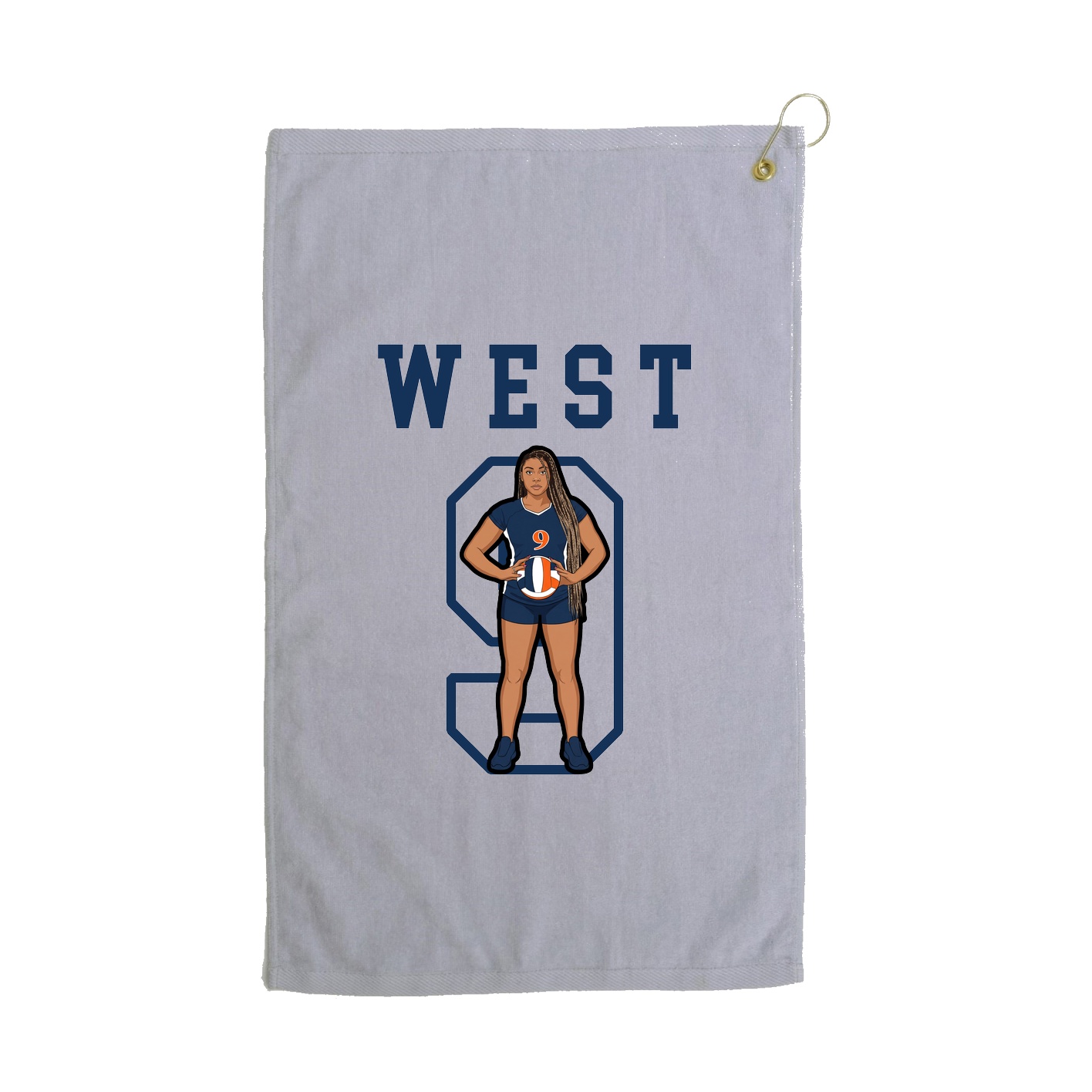 Golf Towel — Shirsey in Grey