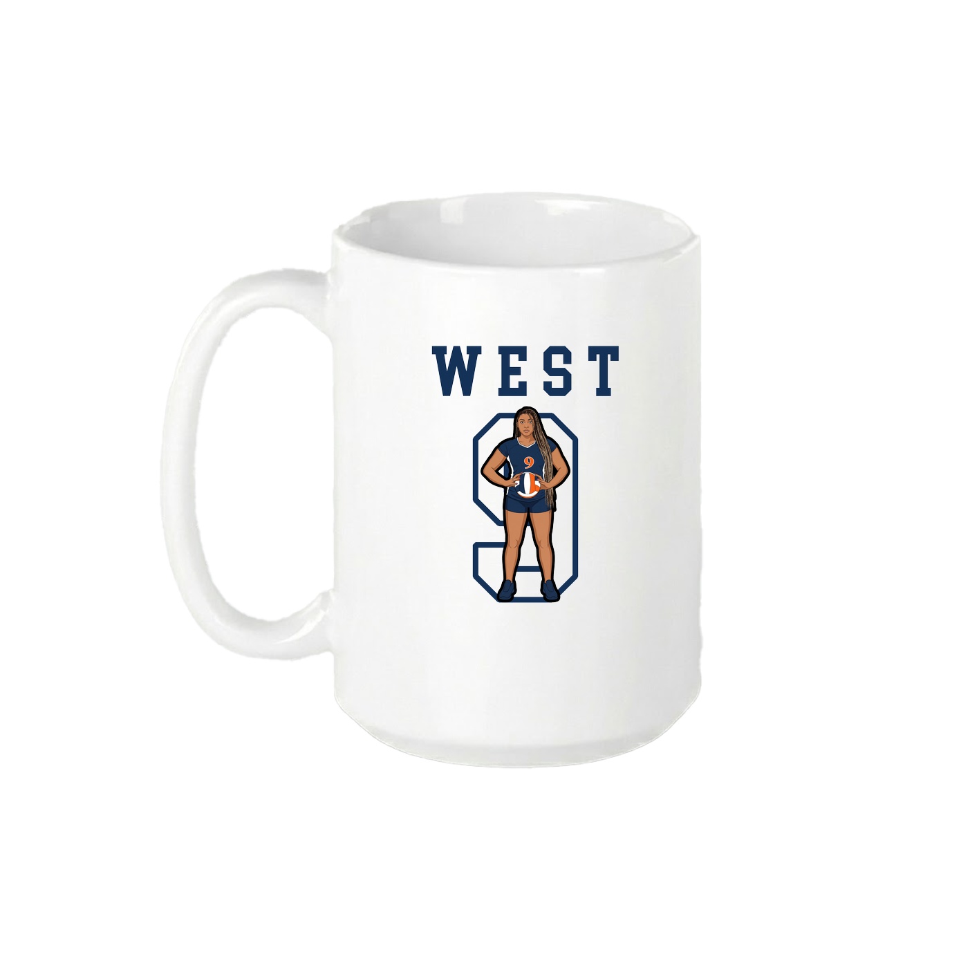 15oz Coffee Mug — Shirsey in White