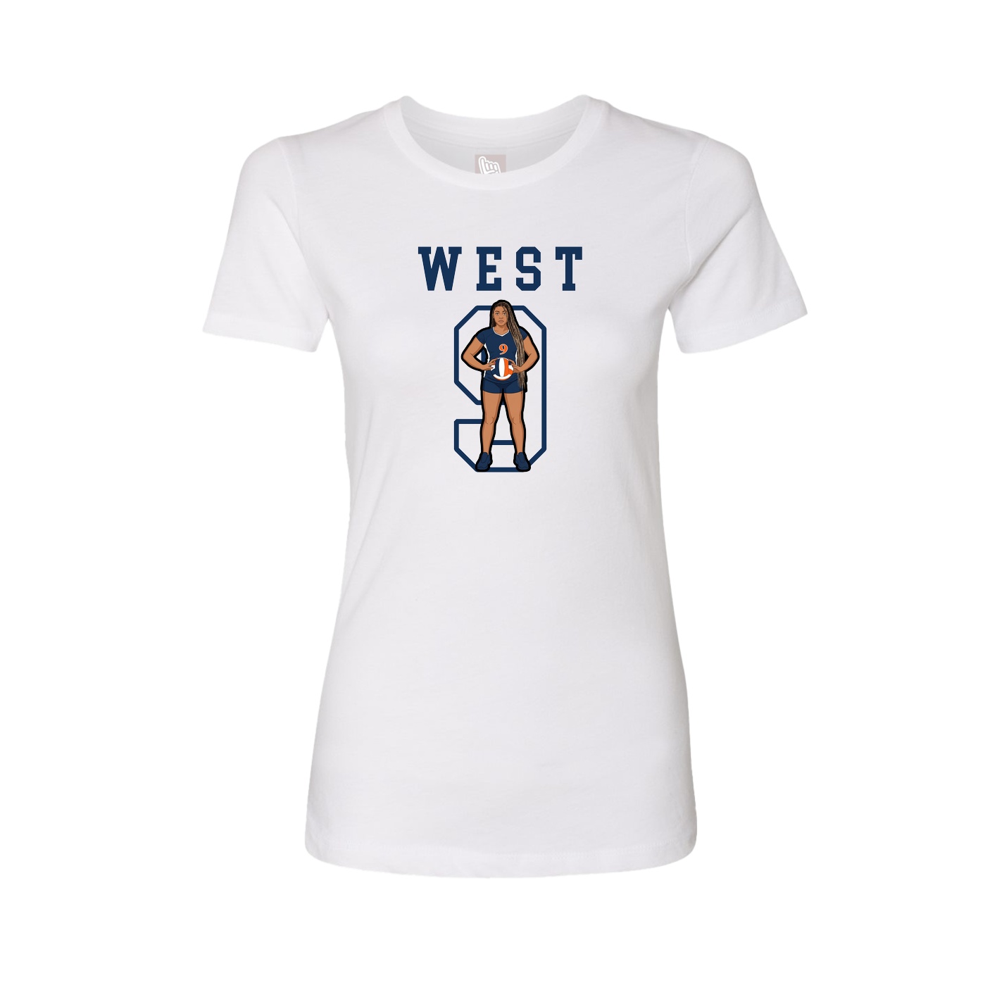 Fitted Women's Tee — Shirsey in White
