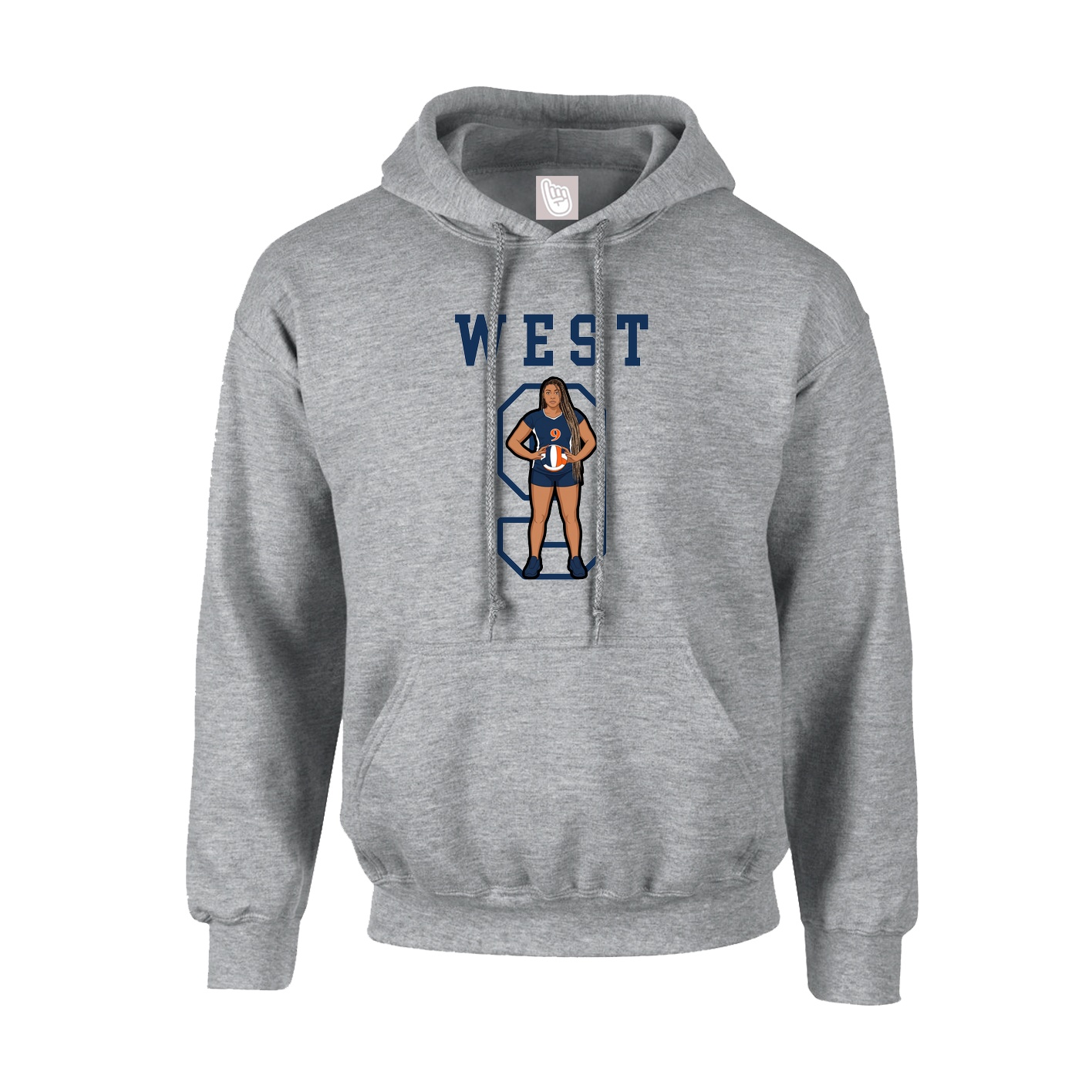 Youth Hoodie — Shirsey in Grey