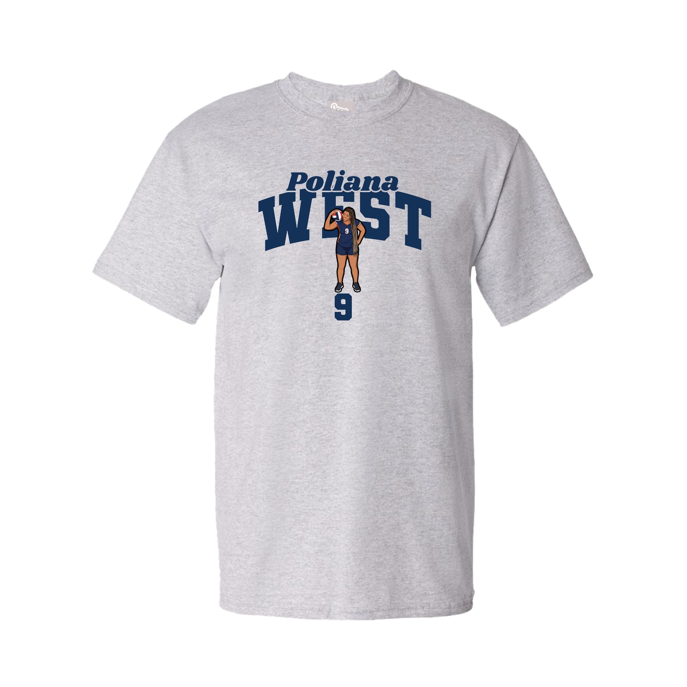 Tee — Signature Arch in Grey