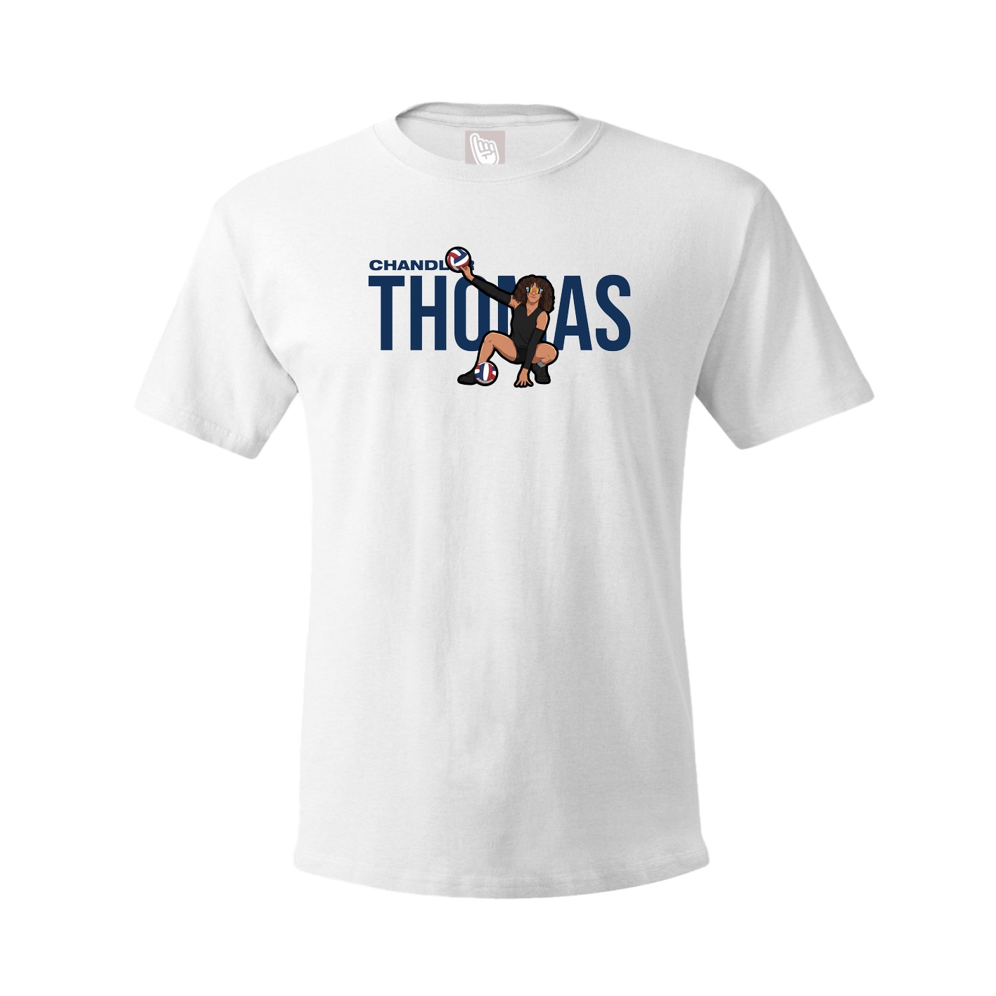 Tee — Player Name in White