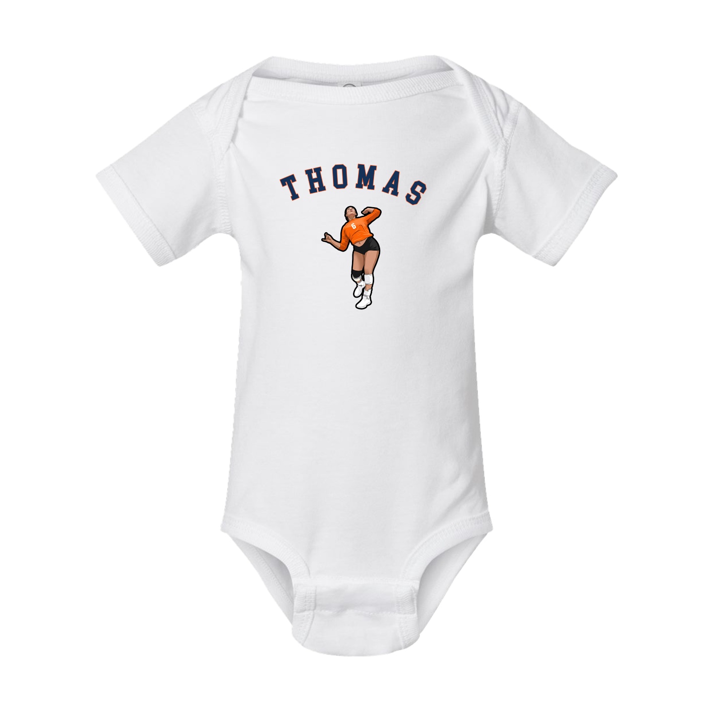 Baby Onesie — Shirsey Arch in White