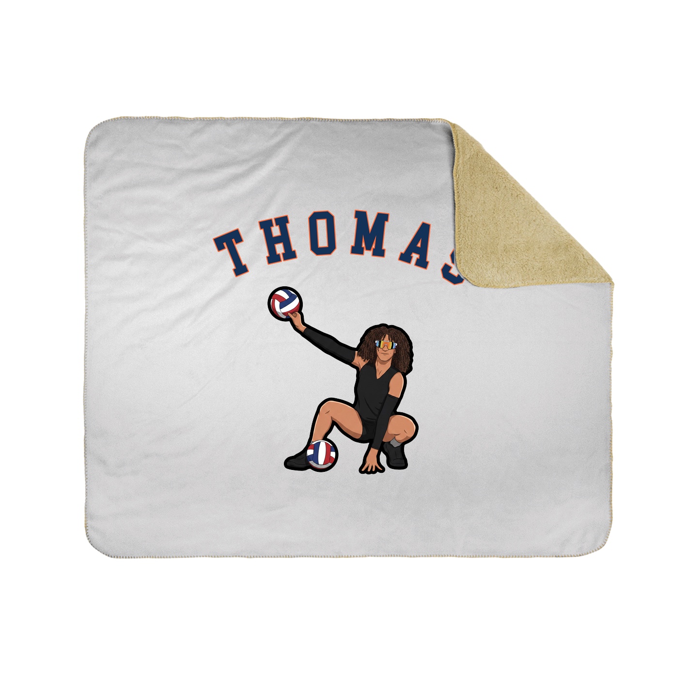 Throw Blanket — Shirsey Arch in White