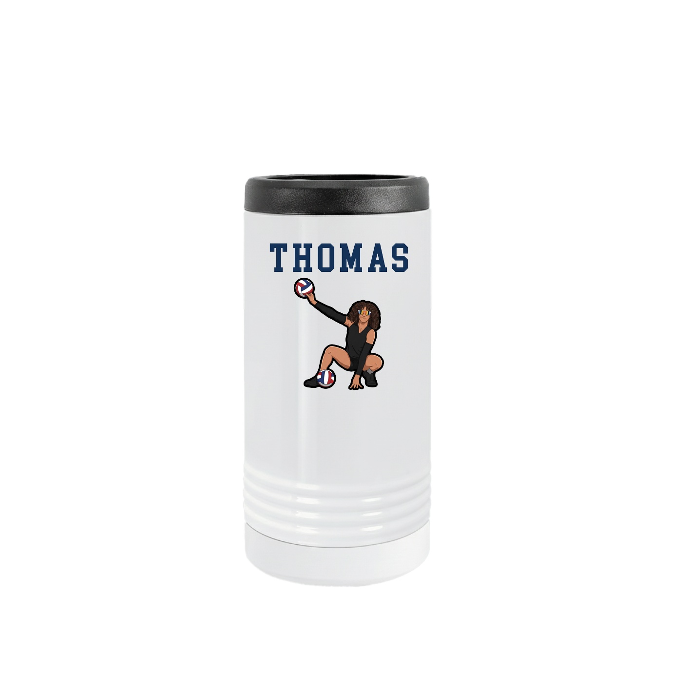 Slim Beverage Holder — Shirsey in White