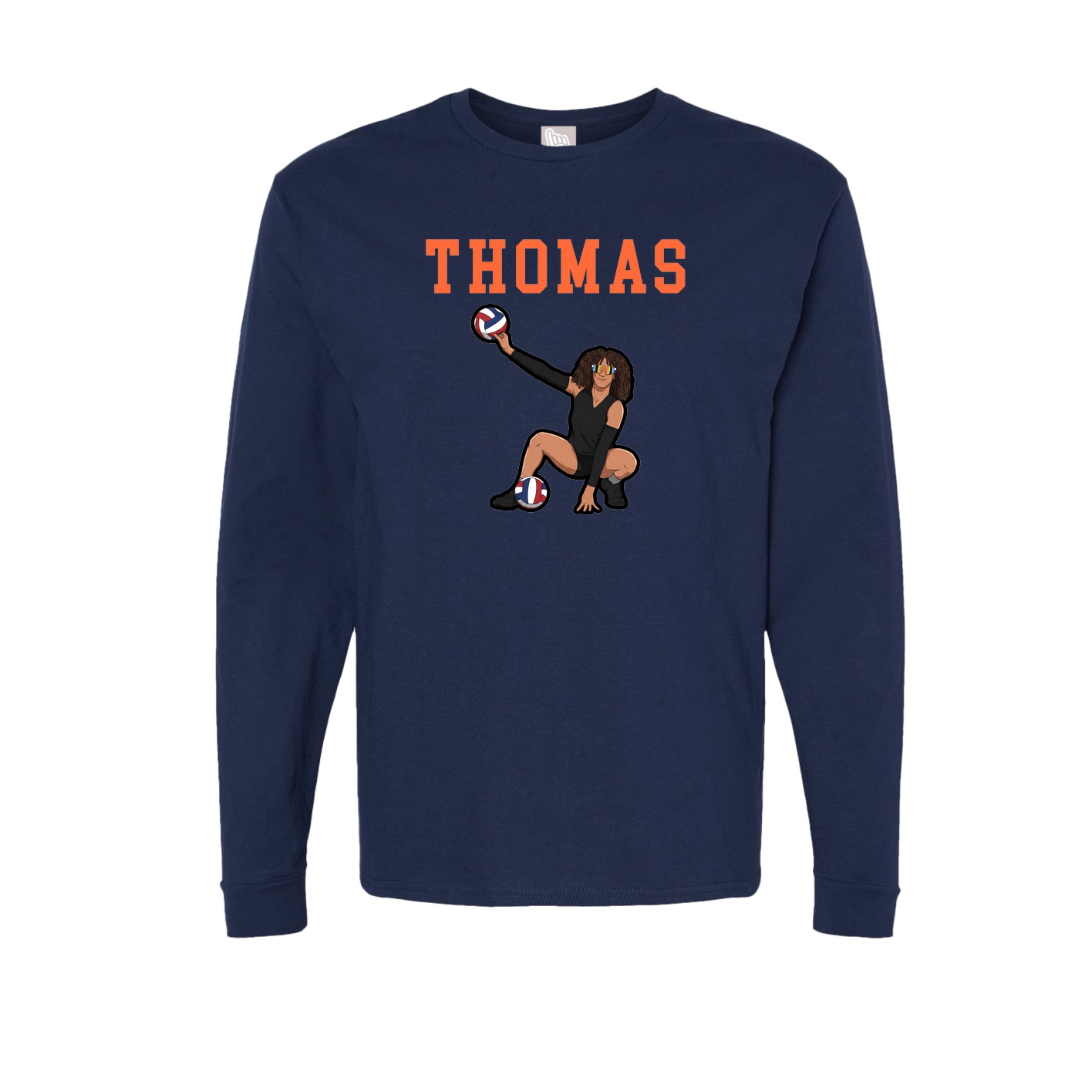 Long Sleeve Tee — Shirsey in Navy