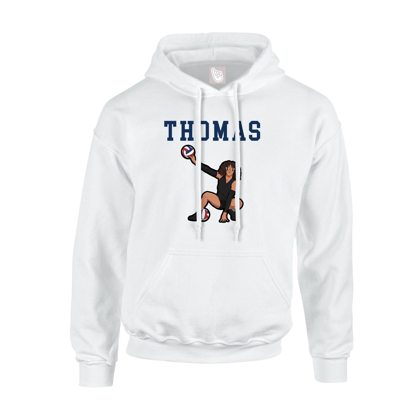 Youth Hoodie — Shirsey in White