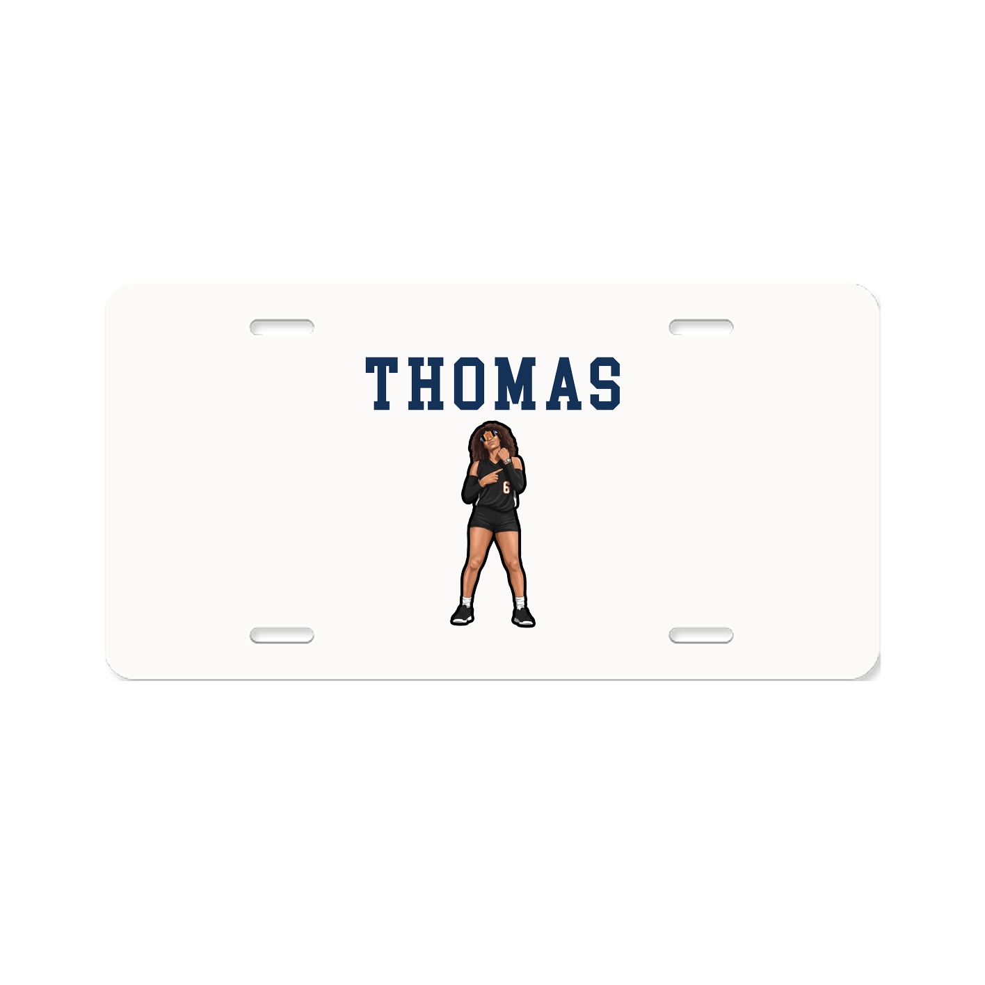 License Plate — Shirsey in Classic