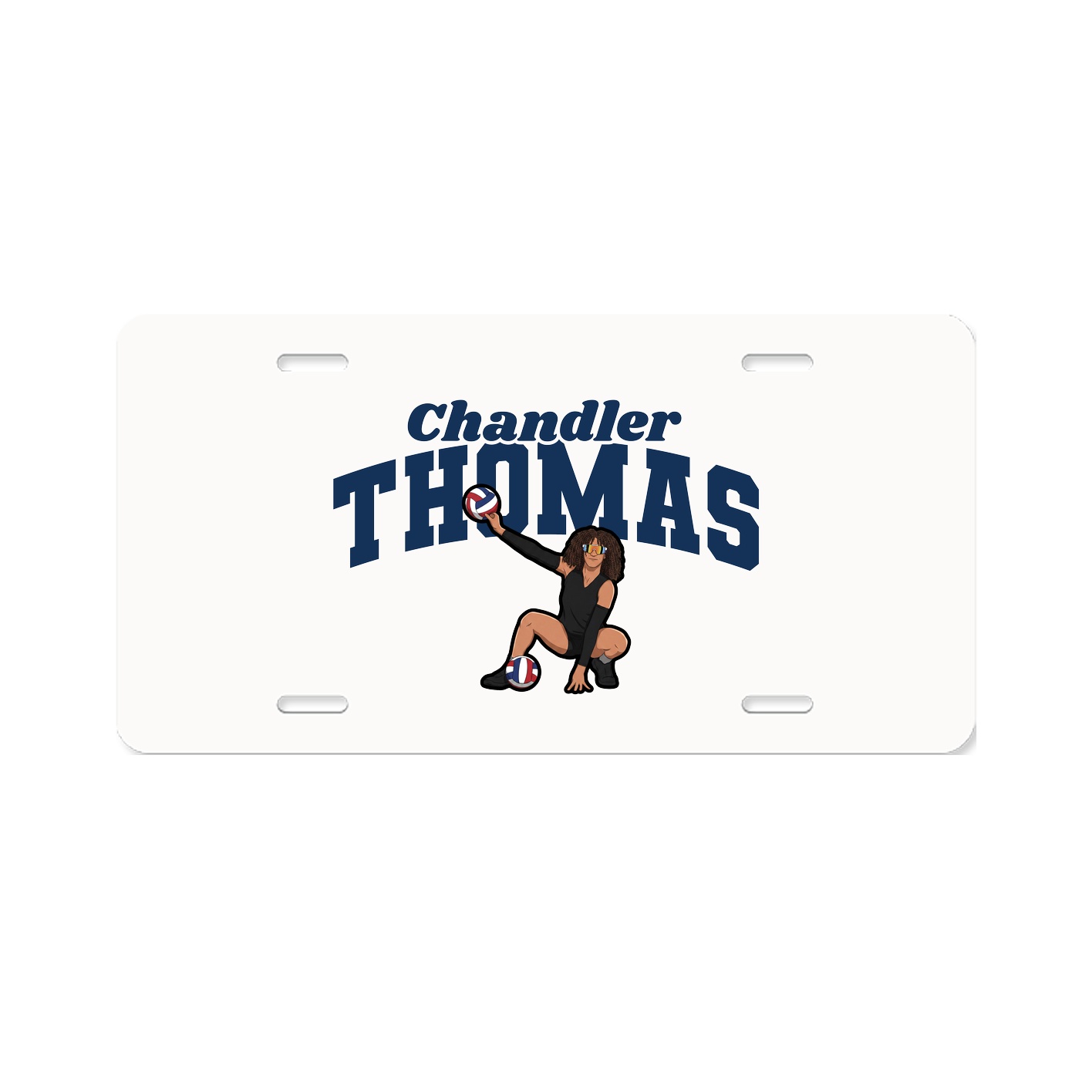 License Plate — Signature Arch in Classic