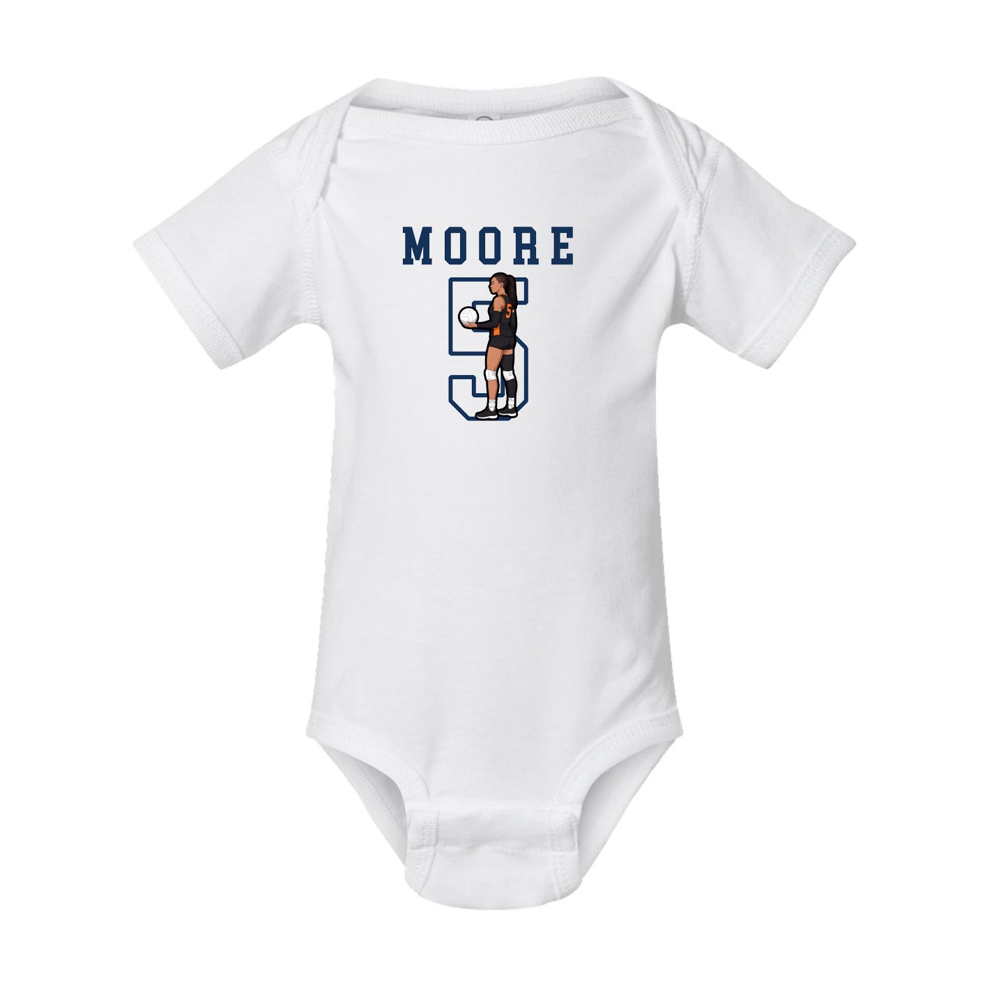 Baby Onesie — Shirsey in White
