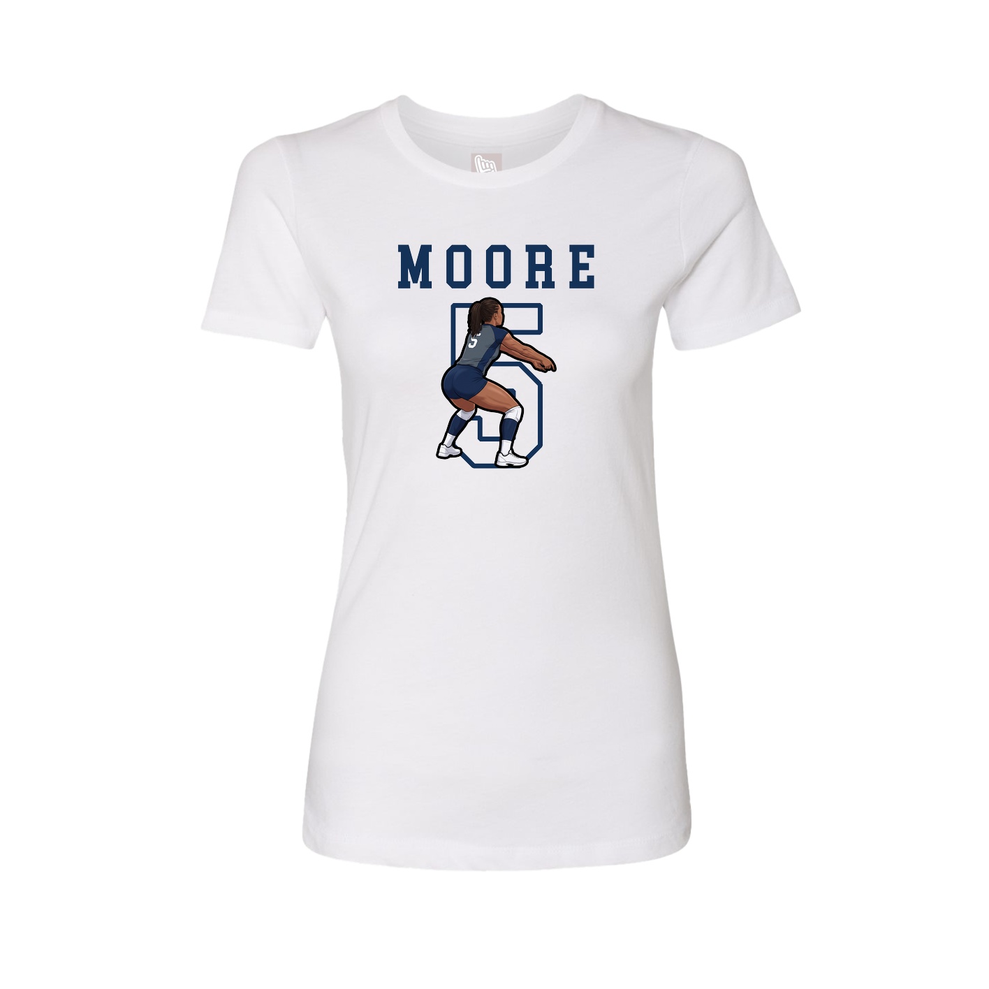 Fitted Women's Tee — Shirsey in White