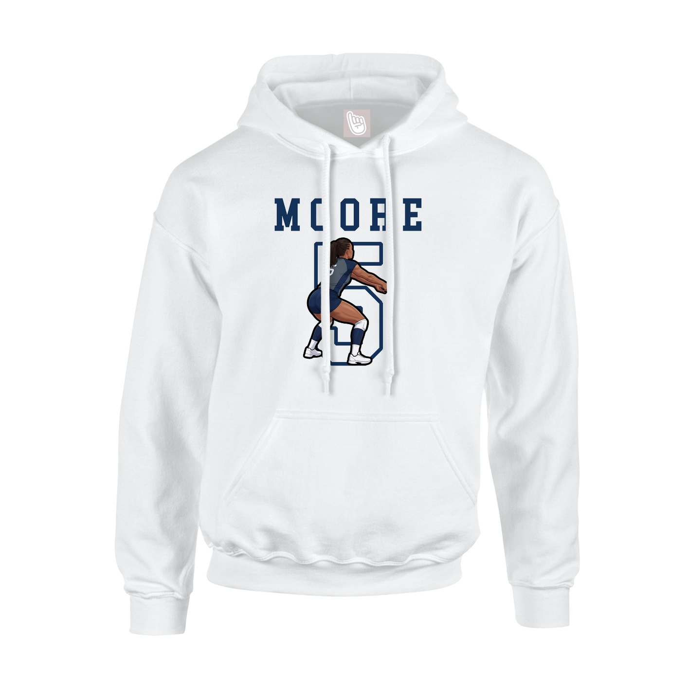 Youth Hoodie — Shirsey in White