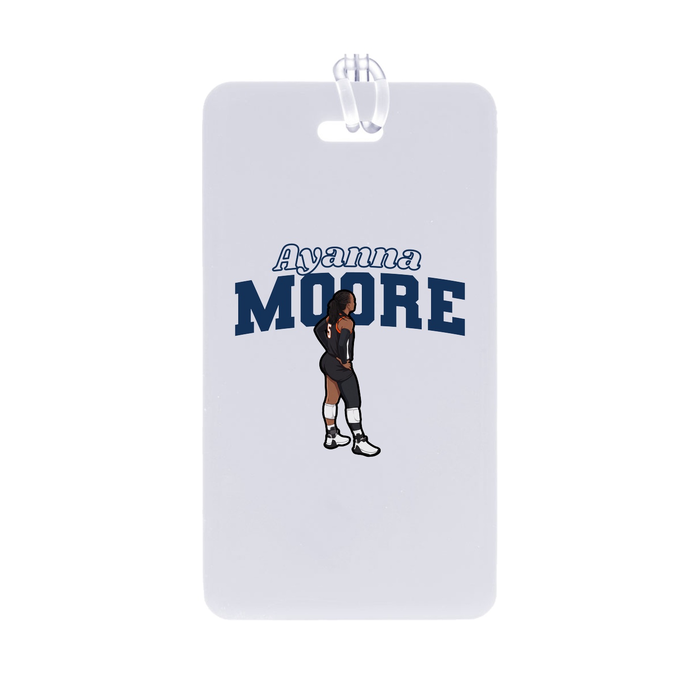 Bag Tag — Name Arch in Classic