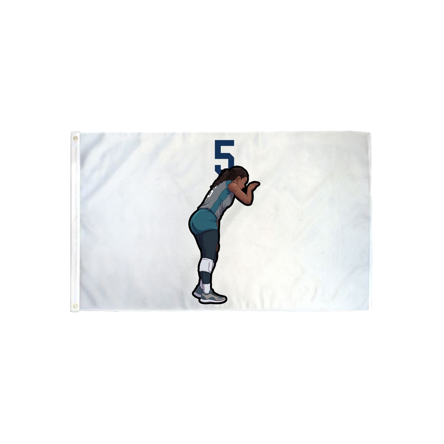 3x5 Flag — Number Top in Classic
