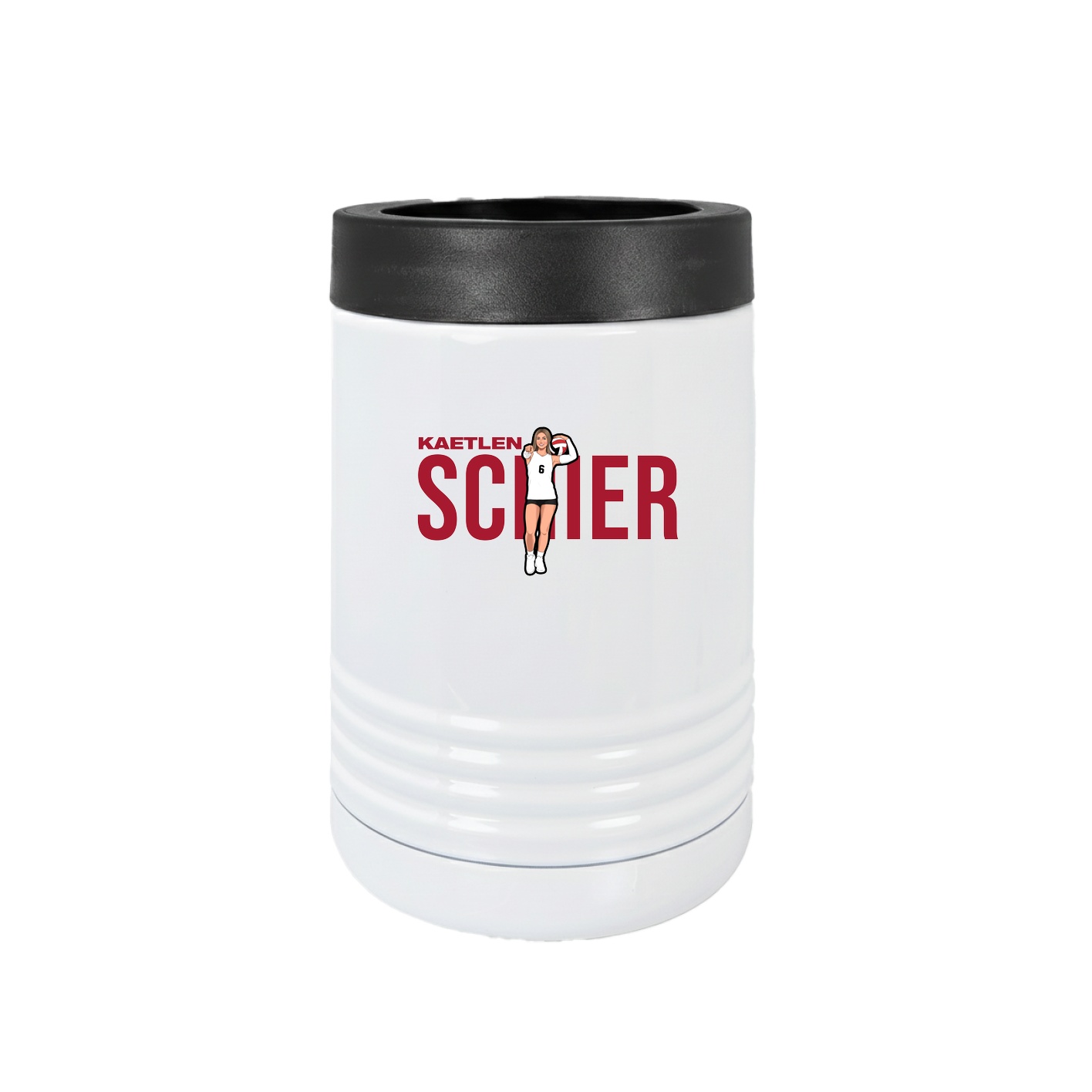 Beverage Holder — Player Name in White