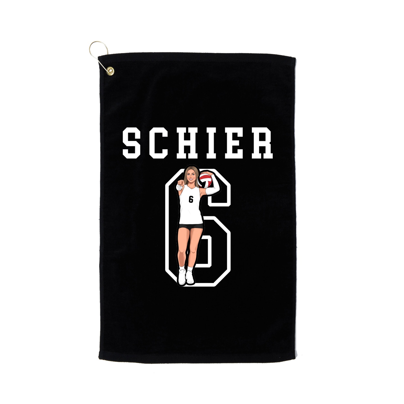 Golf Towel — Shirsey in Black