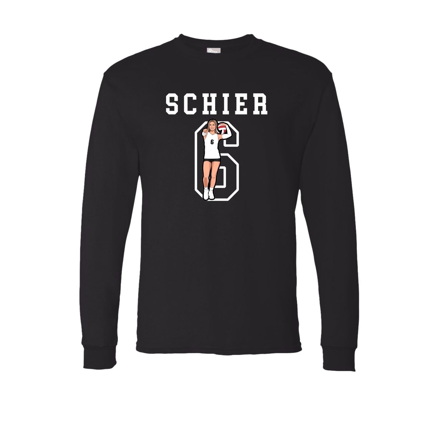Long Sleeve Tee — Shirsey in Black